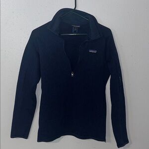 Patagonia Navy Quarter-Zip Fleece